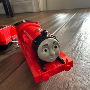 2013 Mattel Thomas & Friends Trackmaster James With Engine and Cargo